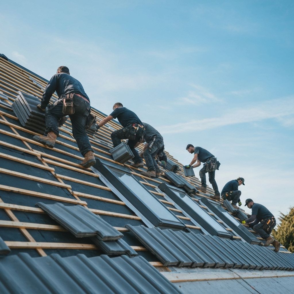 Acoperiș din Țiglă de Beton - aplicație